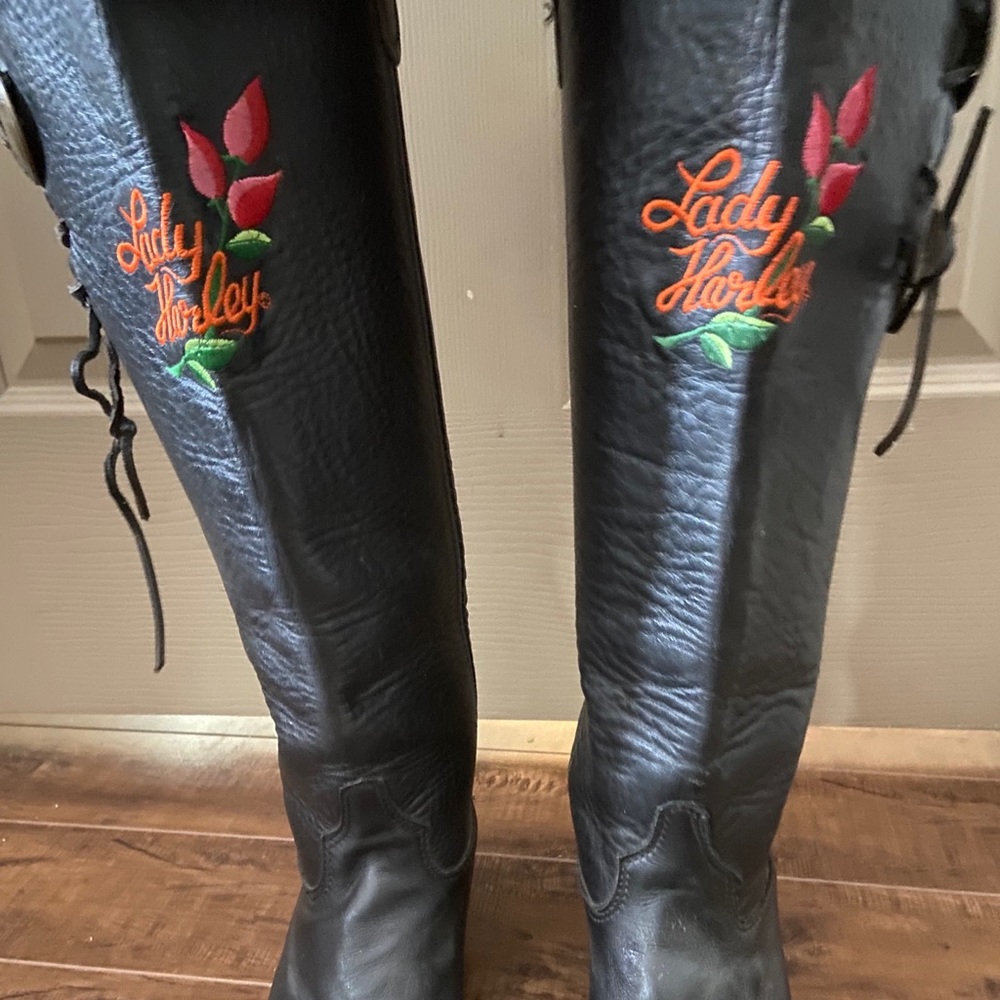 Ladies Harley Davidson Boots